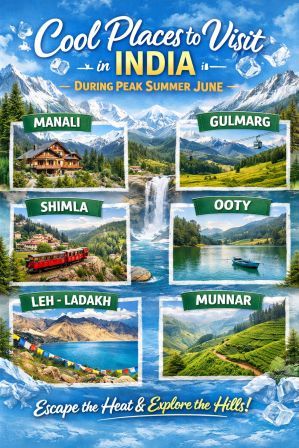 Cool Places to Visit in India During Peak Summer June - Copy