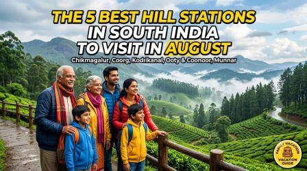 The 5 Best Hill Stations in South India to Visit in August A Family Vacation Guide